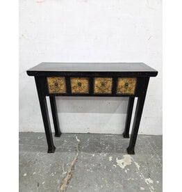 Tibetan 4-Drawer Console Table