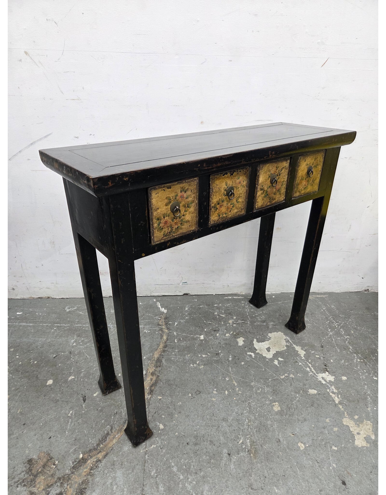 Tibetan 4-Drawer Console Table