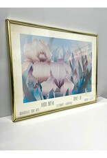 John Wesa-Irises IV, framed poster