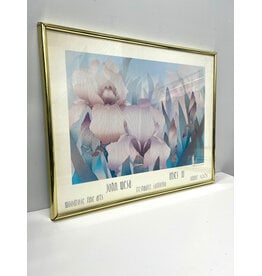 John Wesa-Irises IV, framed poster