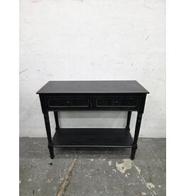 Black Samantha Console Table