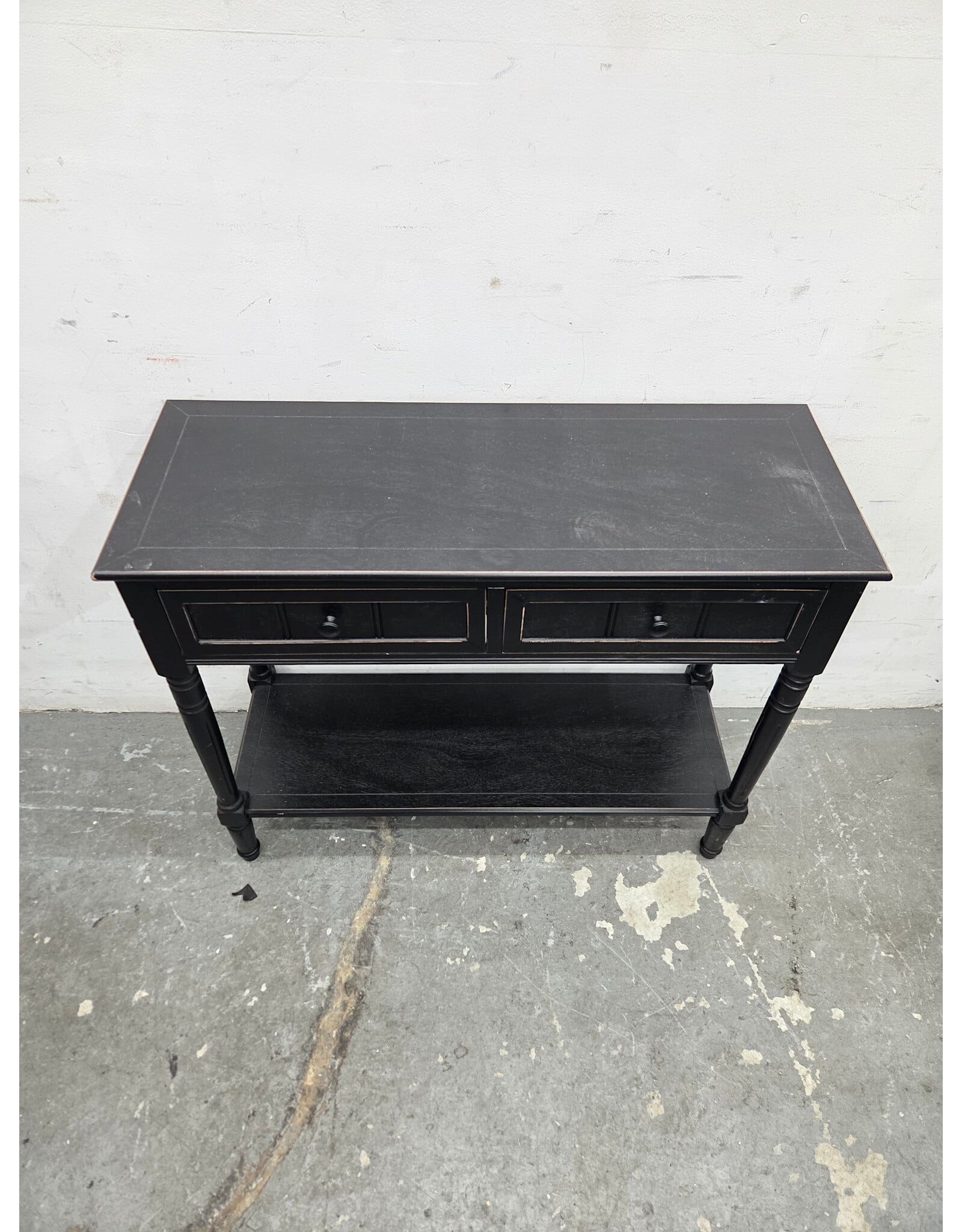 Black Samantha Console Table