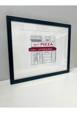Joe's Pizza, framed print