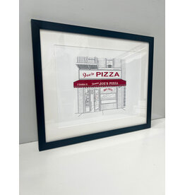 Joe's Pizza, framed print