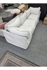 Beige Modular 3-Piece Sectional Sofa - AS IS