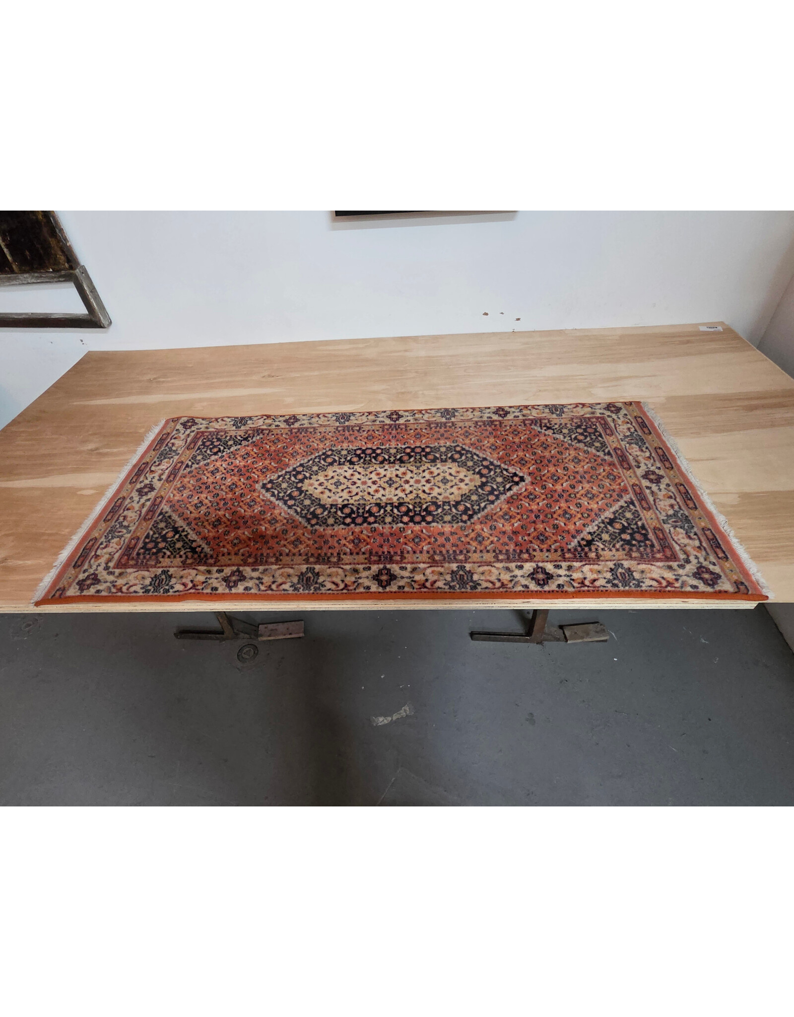 Hand-Knotted Persian-Style Scatter Rug