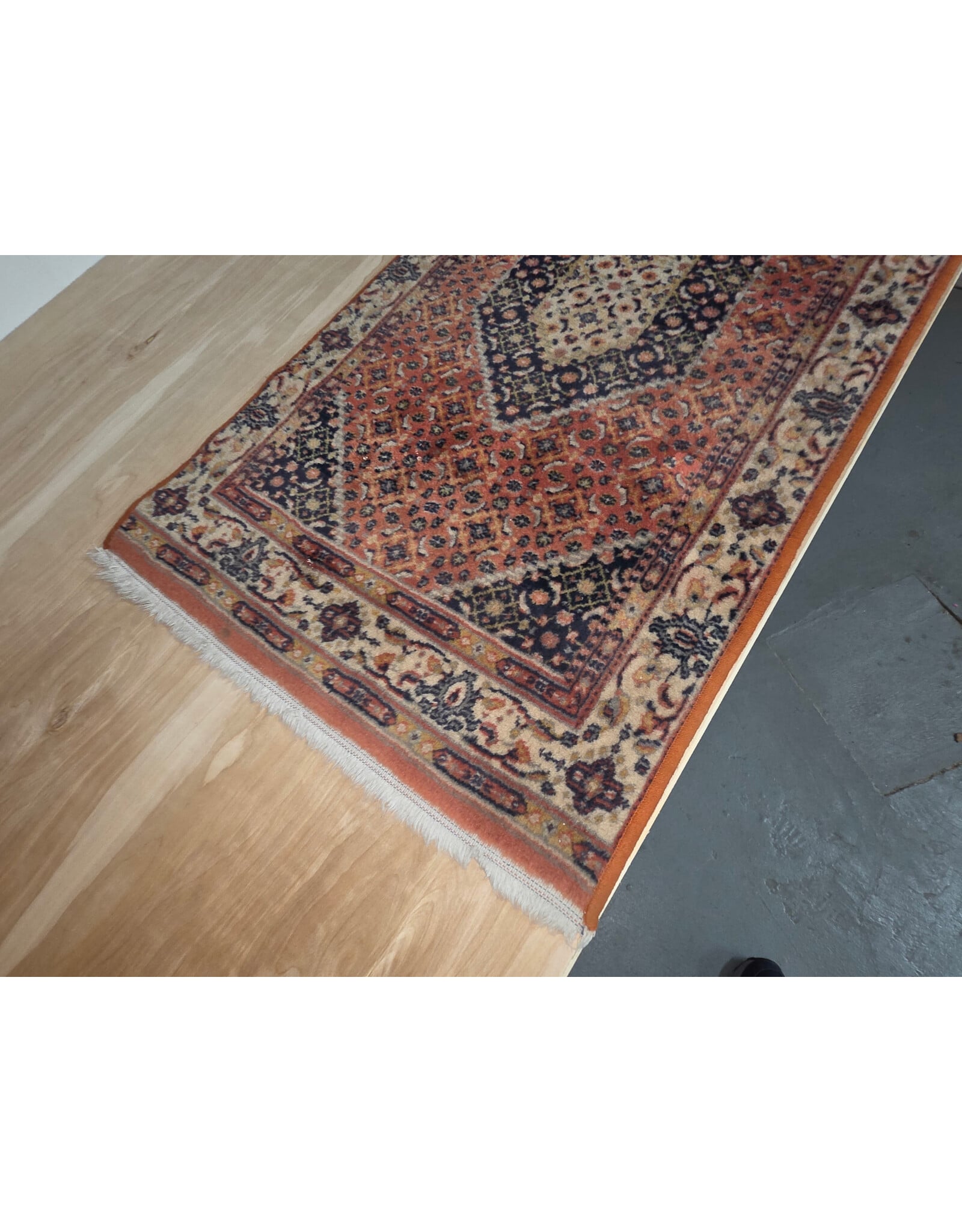 Hand-Knotted Persian-Style Scatter Rug