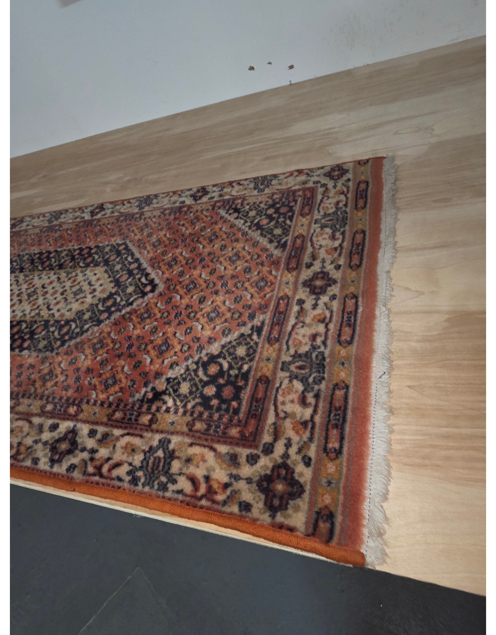Hand-Knotted Persian-Style Scatter Rug