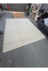 White Machine Made Basic Area Rug
