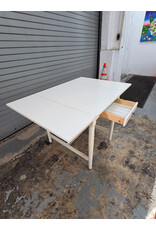 White Ikea Drop Leaf Table