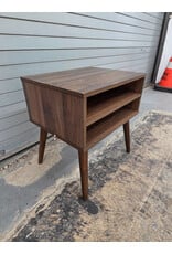 Mid-Century Modern Open Shelf Nightstand by Boyd Sleep Ragusa