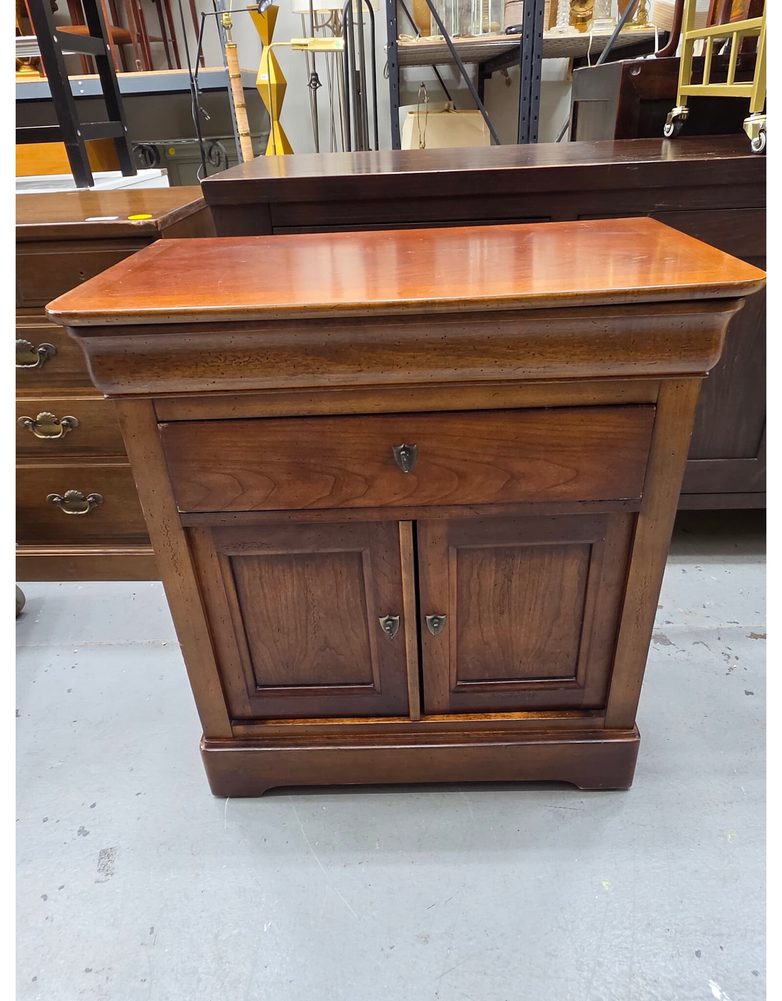 National Mt. Airy Louis Philippe-Style Cherry Nightstand