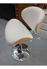 Armen Living Naples Swivel Barstool
