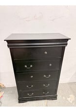 Modern 5-Drawer Wood Dresser