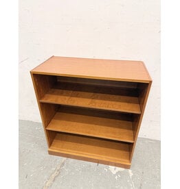 Wooden 3-Shelf Bookcase
