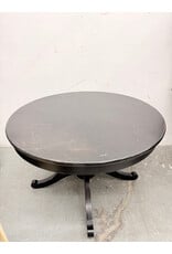Modern Round Black Dining Table