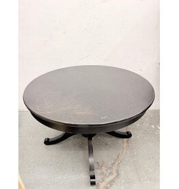 Modern Round Black Dining Table