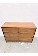 Carrington Mid-Century Style Wood 6-Drawer Dresser