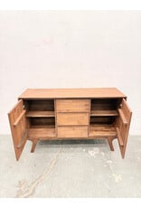 Sierra Mid-Century Modern Style 3-Drawer Wood Sideboard