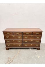 Chippendale 8-Drawer Wood Dresser