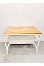 Modern Frame Kitchen Console, Wood on Top by Williams Sonoma