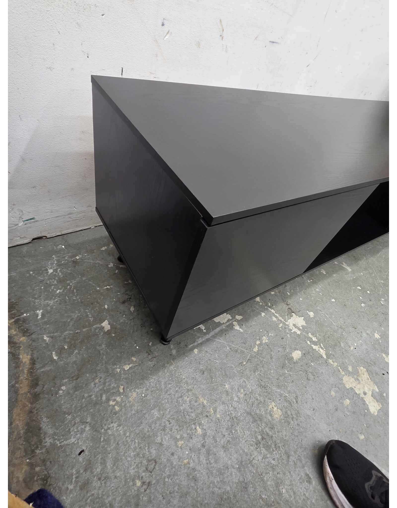TV Bench with 2 Storage Cabinets