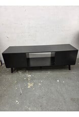 TV Bench with 2 Storage Cabinets