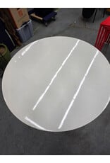 White Round Dining Table