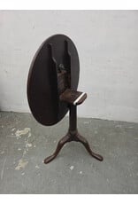 19th-Century Georgian-Style Mahogany Tripod Table