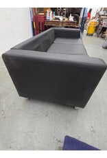 Desantiago Faux Leather Reception Sofa