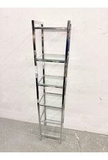 Tall Narrow 6-Tier Chrome Shelf