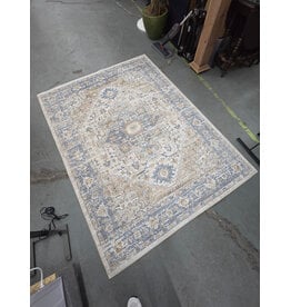 Livabliss Lillian Collection Traditional Medallion Machine-Washable Area Rug