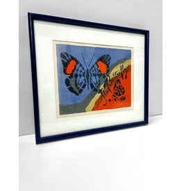 The Butterfly, framed print, sgnd Helen A. Prathers, 2/20