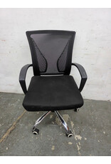 Jett Black Adjustable Office Chair