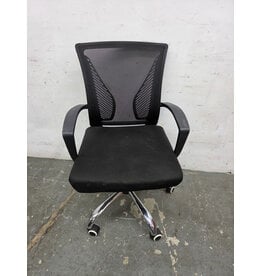 Jett Black Adjustable Office Chair