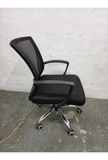 Jett Black Adjustable Office Chair