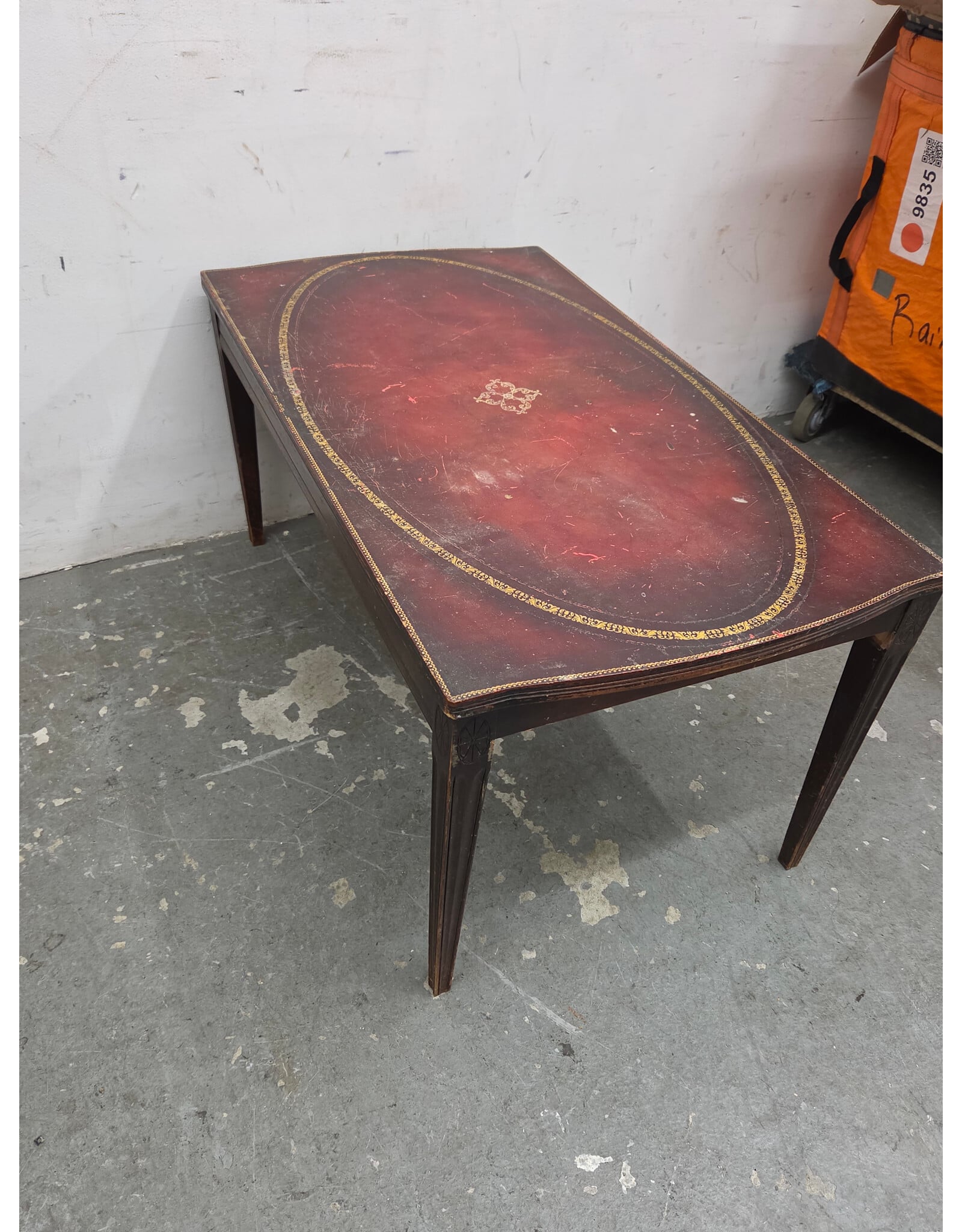 Vintage Black Lacquer and Gilt Chinoiserie Accent Game Table