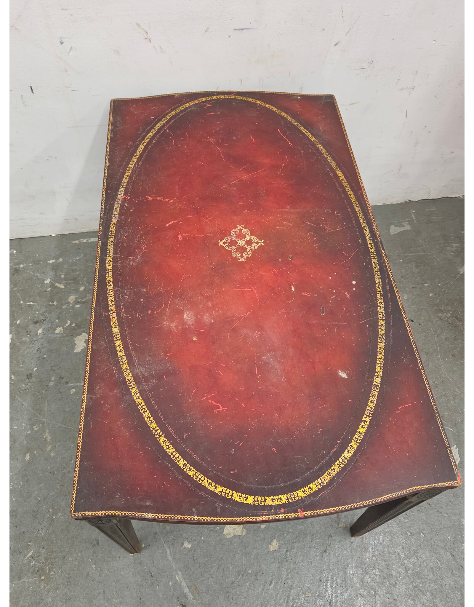 Vintage Black Lacquer and Gilt Chinoiserie Accent Game Table