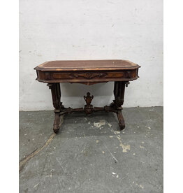 Victorian Renaissance Revival Library Desk