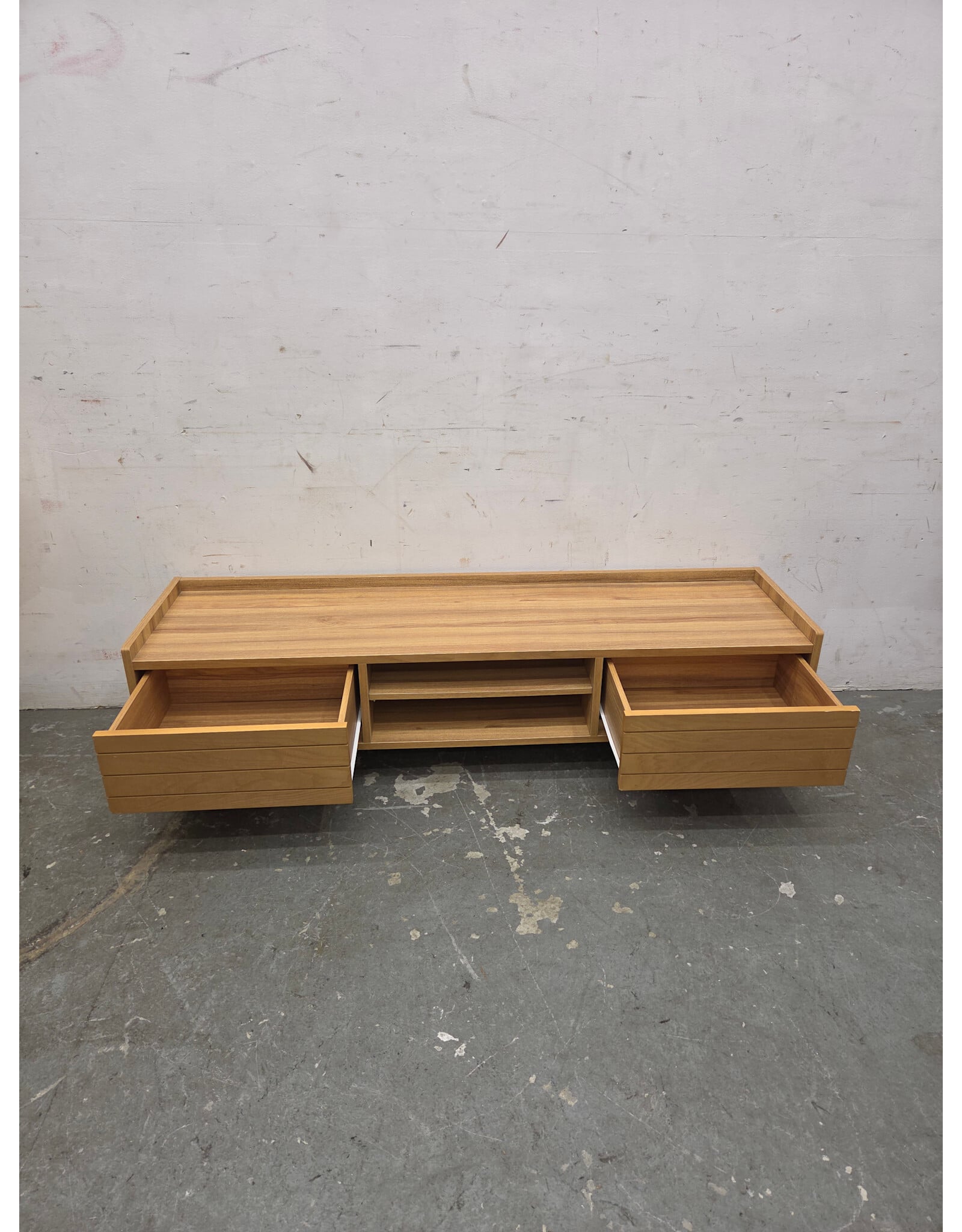 Ash Wood TV Stand