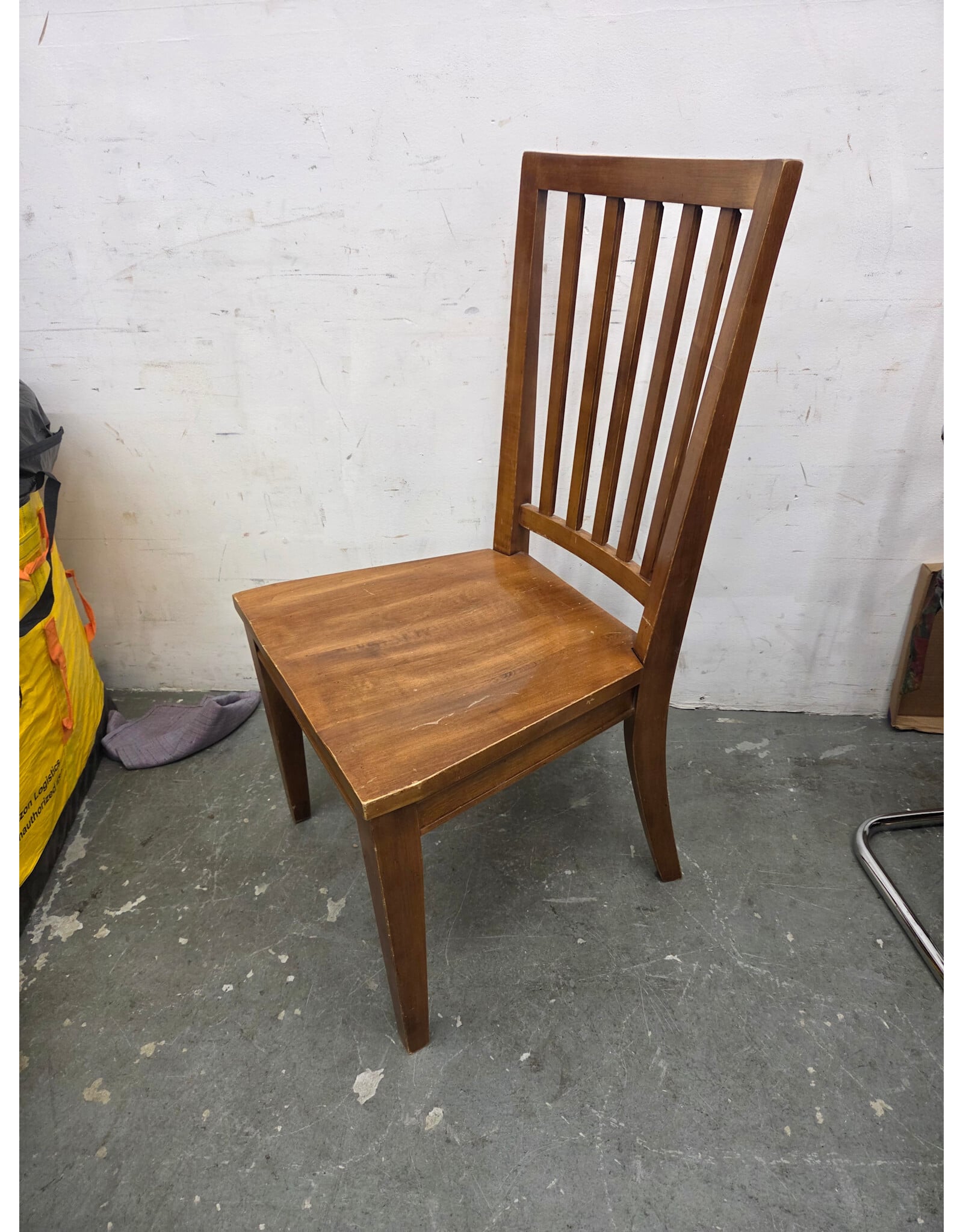 Amish Patrick Vertical Slat High Back Dining Chair