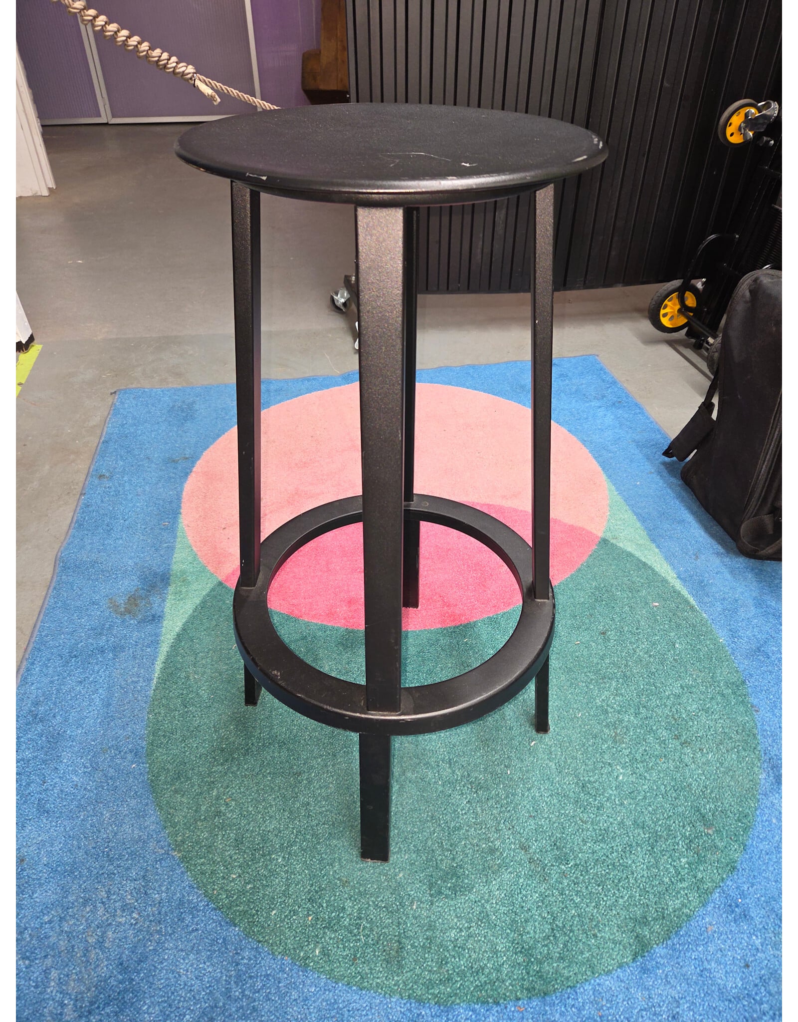 Hay Black Revolver Stool