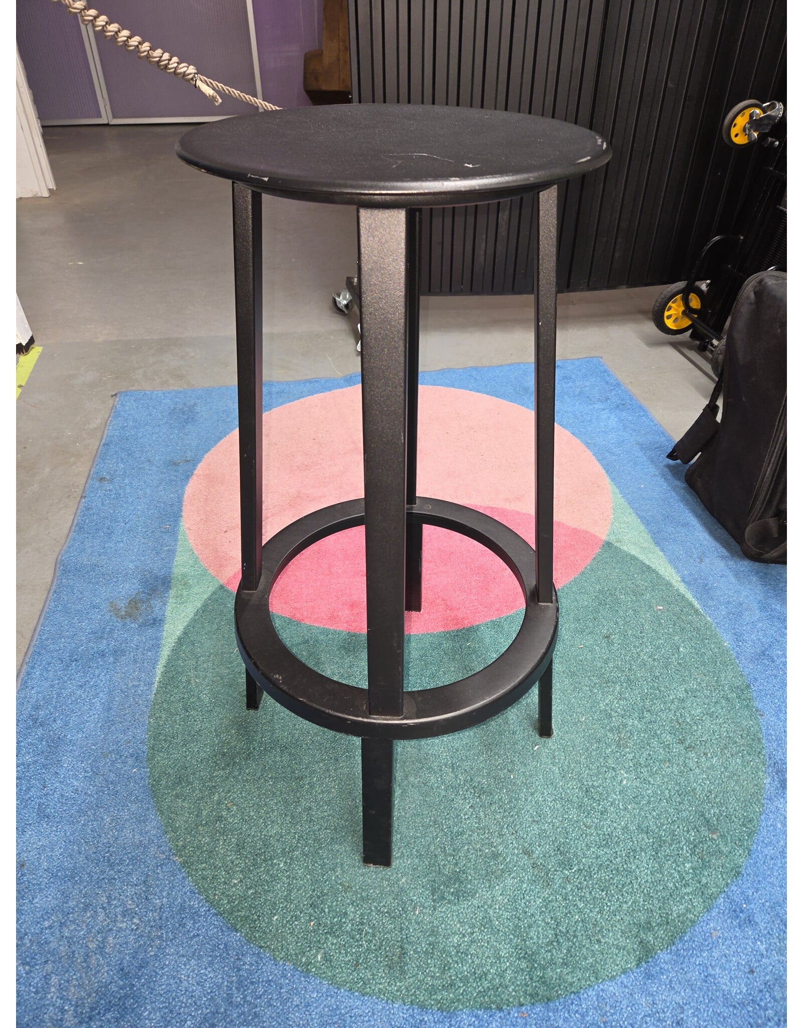 Hay Black Revolver Stool