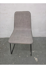 M.A.D. Zag Gray Upholstered Dining Chair