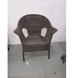 Dubbin Stacking Wicker Patio Outdoor Club Armchair