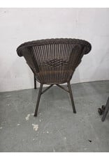 Dubbin Stacking Wicker Patio Outdoor Club Armchair