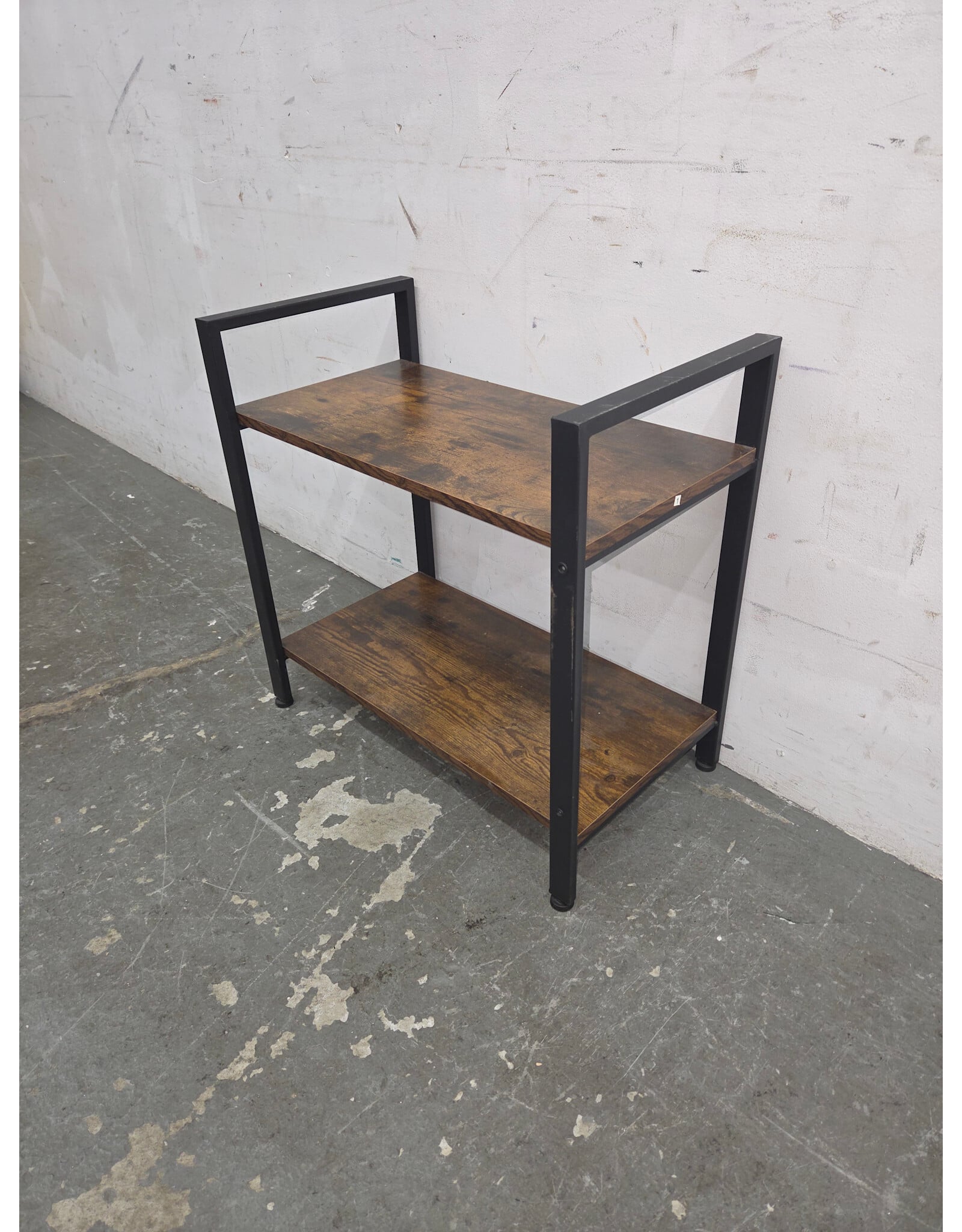 2-Tier Industrial Desk Storage Shelf