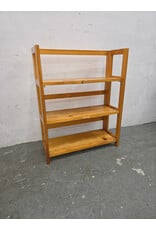 Casual Home Mission Natural Wood 3 -Shelf Bookcase