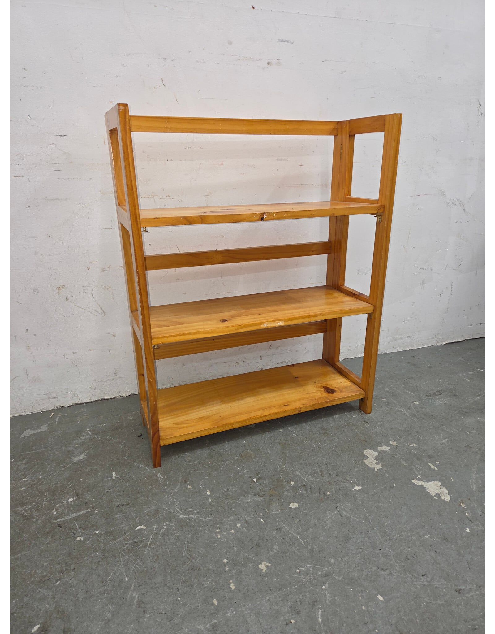 Casual Home Mission Natural Wood 3 -Shelf Bookcase