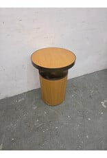 Gold Oak Side Table
